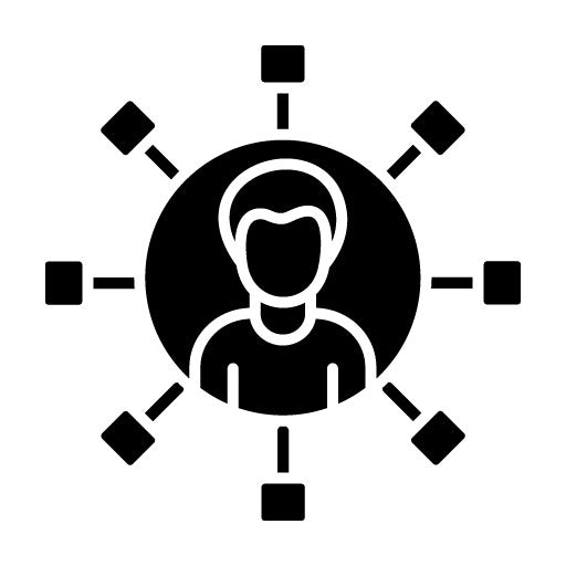 Affiliate Marketing Glyph Icon