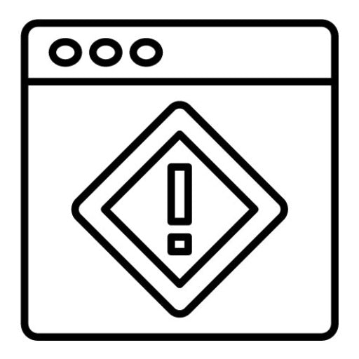 Web Warning Icon