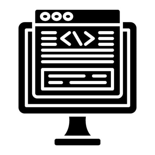 Coding Glyph Icon | User Experience