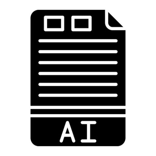 AI Glyph Icon