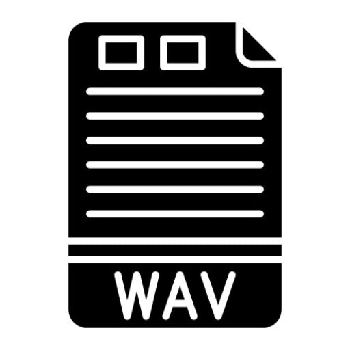 WAV Glyph Icon