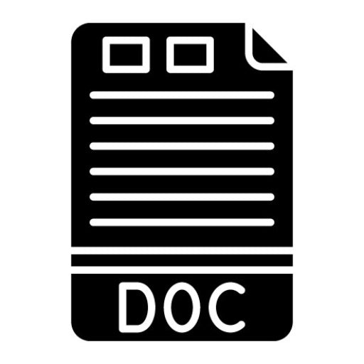 DOC Glyph Icon