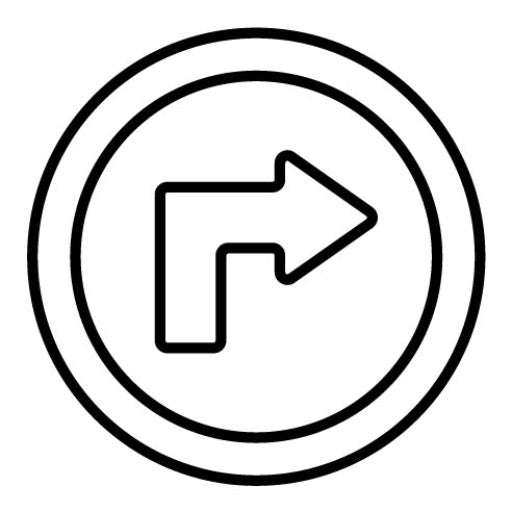 Turn Right Icon