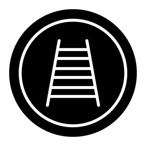Railroad Crossing Glyph Icon
