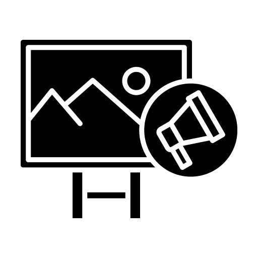 Advertising Campaign Glyph Icon