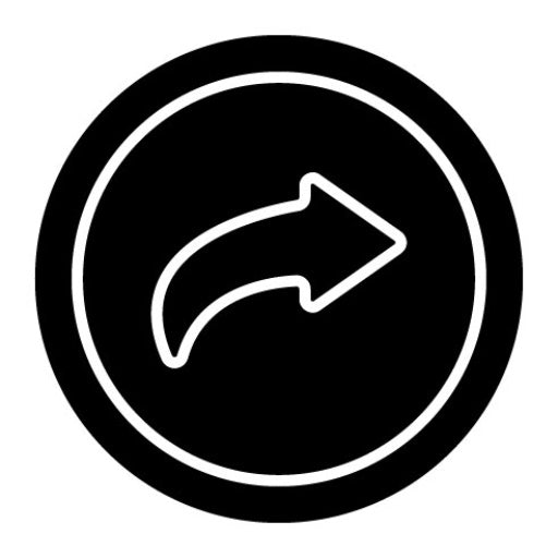 Ahead Glyph Icon