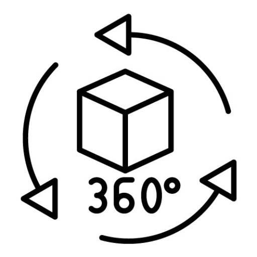 360 Degrees Icon