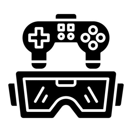 Vr Game Glyph Icon | Virtual Reality