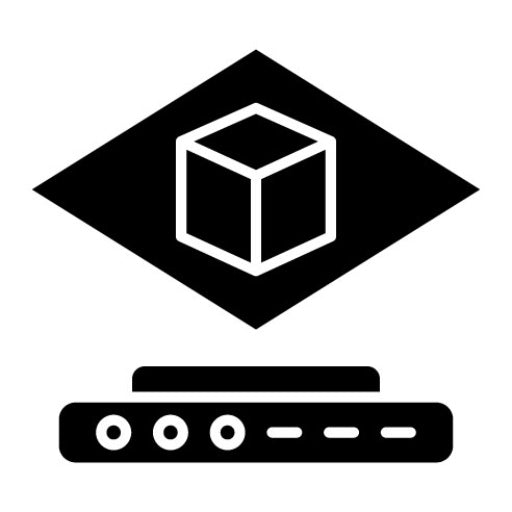Holographic Glyph Icon