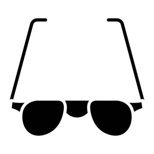 Goggles Glyph Icon