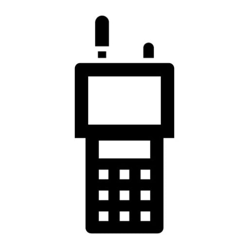 Walkie Talkie Glyph Icon | Emergency Services
