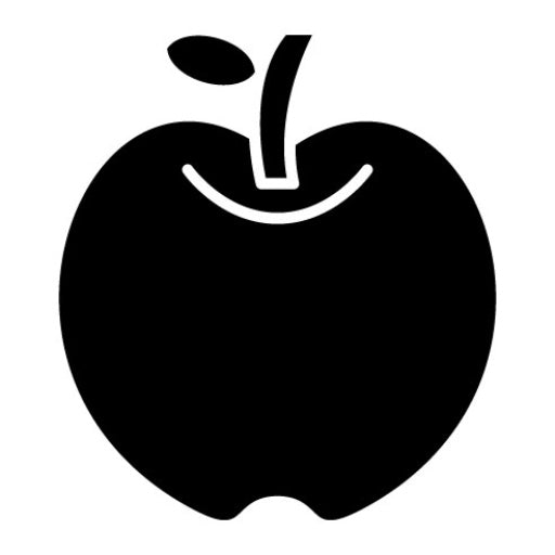 Apple Glyph Icon | Physics