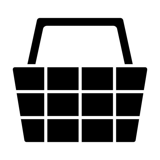 Basket Glyph Icon