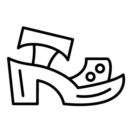 Woman���s Sandal Icon