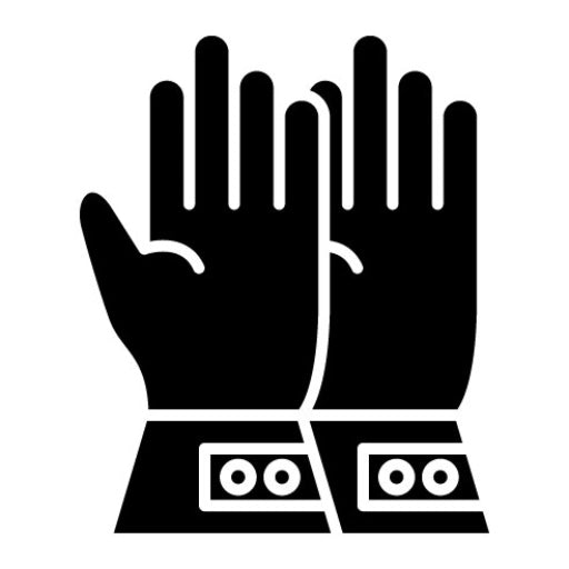 Gloves Glyph Icon | Seasonal