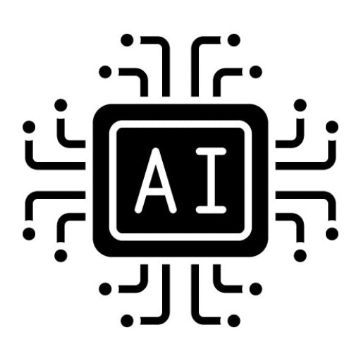 Artificial Intelligence Glyph Icon