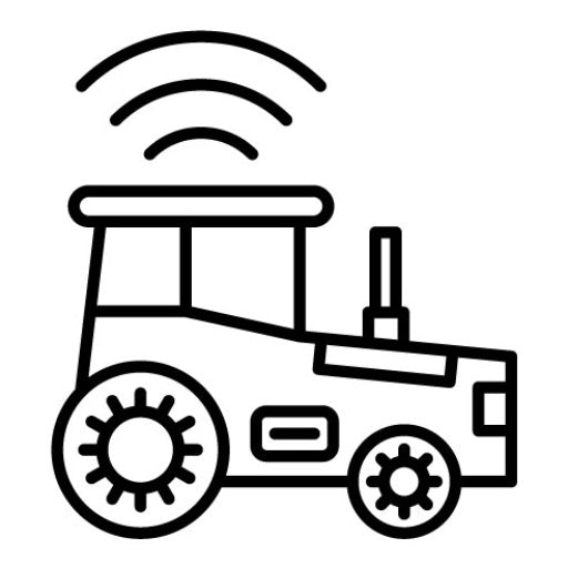 Smart Tractor Icon
