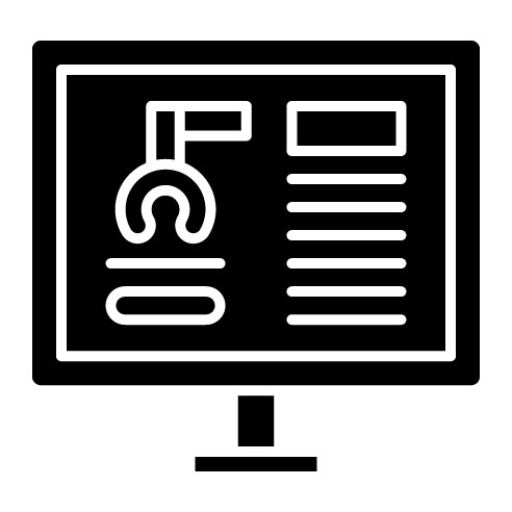 Retrieval Glyph Icon
