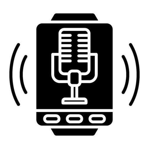 Smart Music Column Glyph Icon