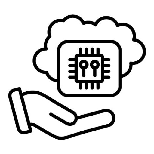 Cloud in Hands Icon