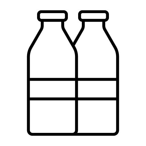 Milk Bottles Icon