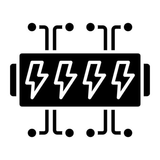 Smart Energy Glyph Icon