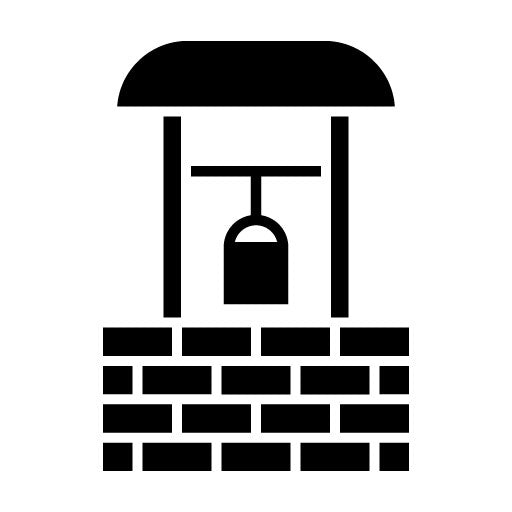 Well Glyph Icon