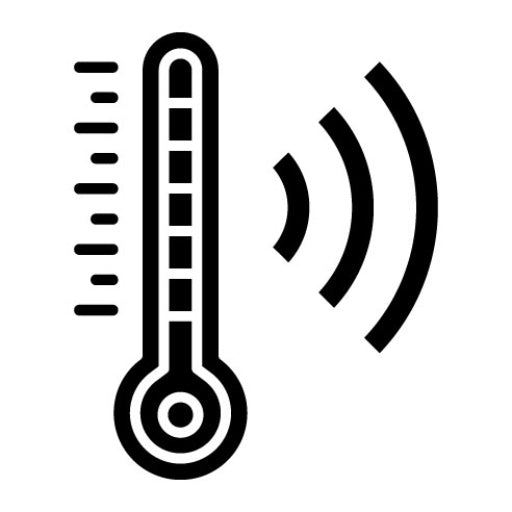 Temperature Glyph Icon | Internet of Things