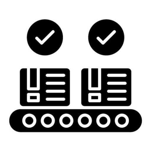 Final Manufacturing Glyph Icon