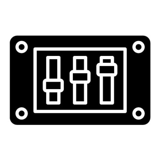 Volume Glyph Icon | Big Data