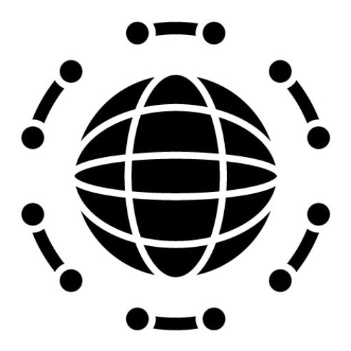 Globality Glyph Icon