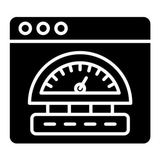 Velocity Glyph Icon | Big Data