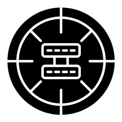 Veracity Glyph Icon | Big Data