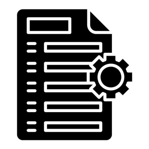 Documents Management Glyph Icon