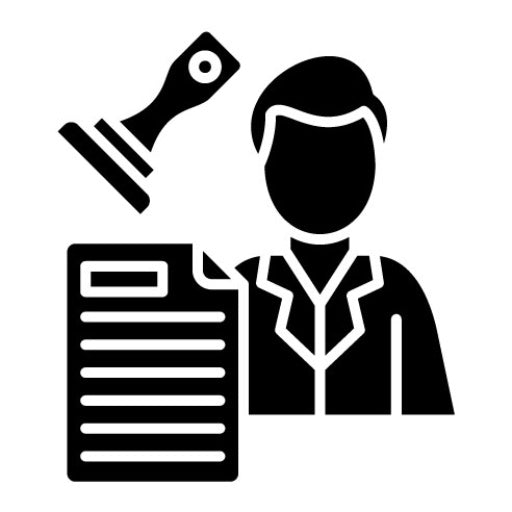 Authority & Accountability Glyph Icon