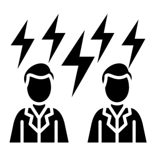 Altercation Glyph Icon | Human Resource