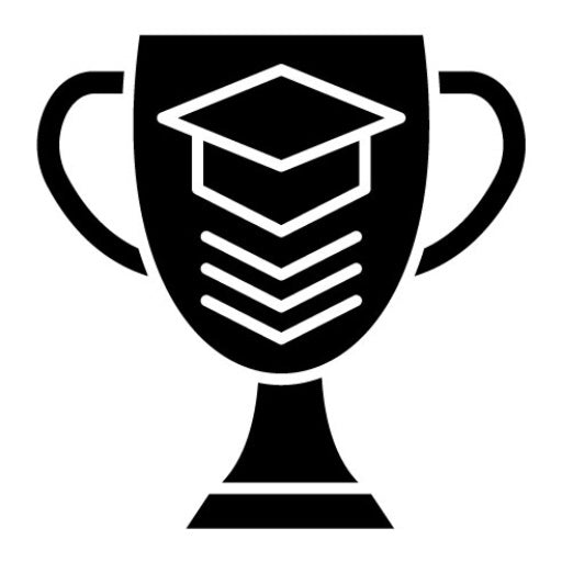 Winner Glyph Icon | School