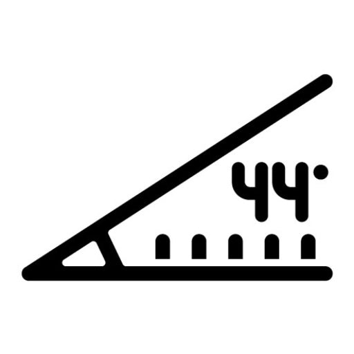 Angle Glyph Icon