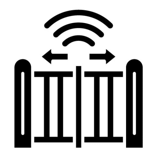 AND Gate Glyph Icon