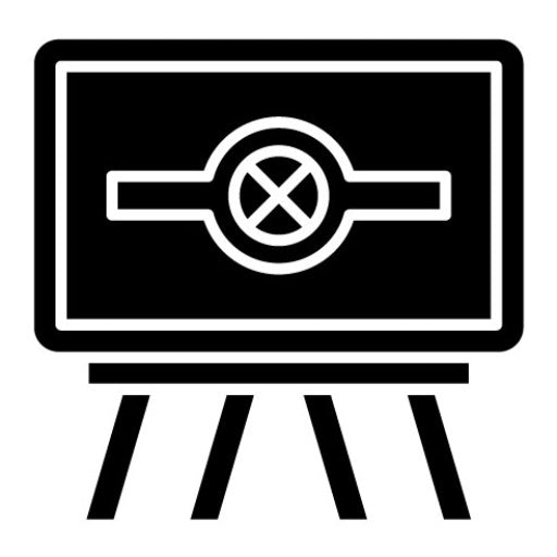 Indicator Lamp Glyph Icon