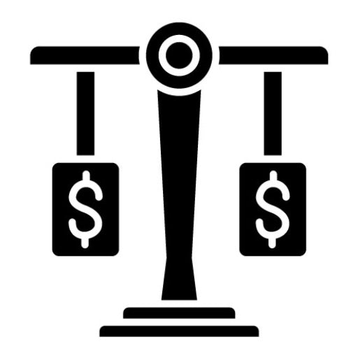 Business Law Glyph Icon