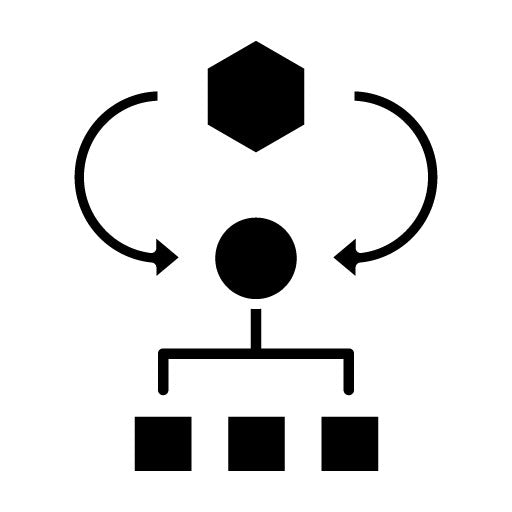 Algorithm Glyph Icon