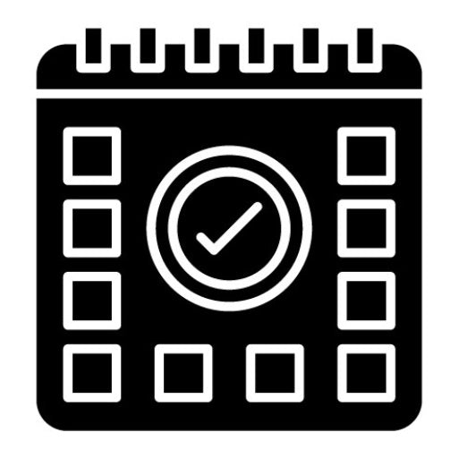 Scheduled Event Glyph Icon