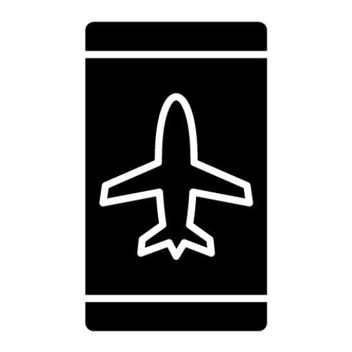 Airplane mode active Glyph Icon
