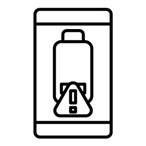 Battery alert Icon | Mobile UI & UX