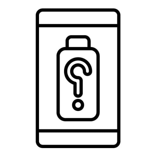 Battery Unknown Icon | Mobile UI & UX