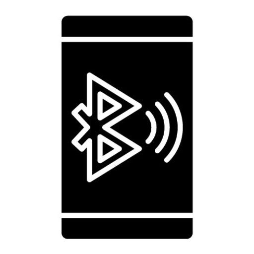 Bluetooth Connect Glyph Icon