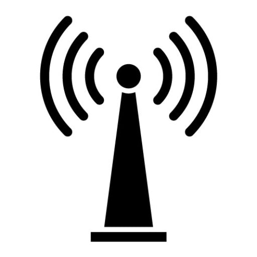 Wifi Tethering Glyph Icon