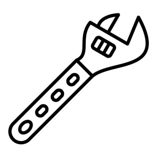 Adjustable Wrench Icon