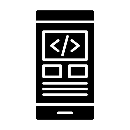App Development Glyph Icon